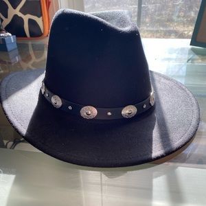 Black western hat